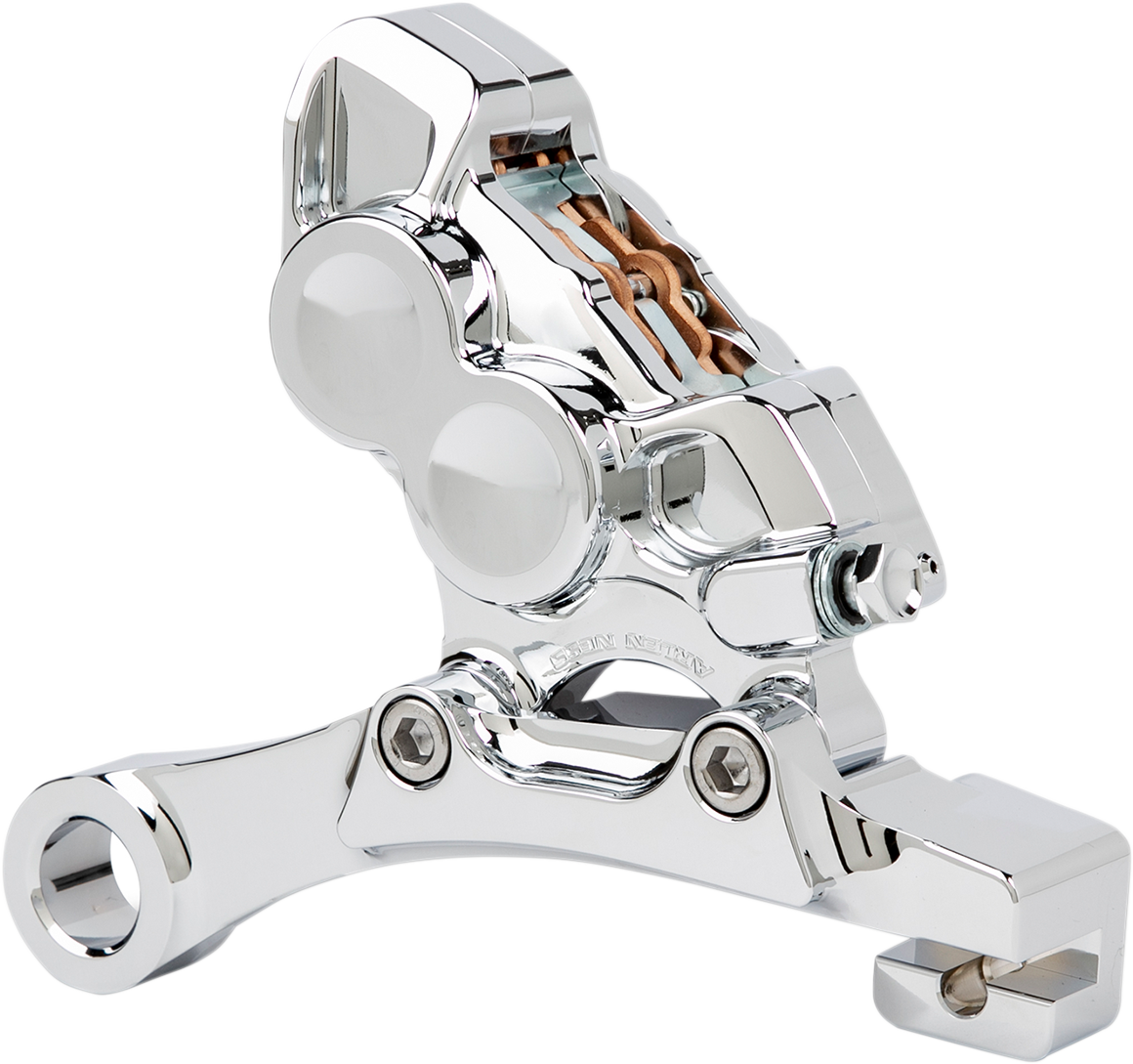 Arlen NESS 4-Piston Caliper - Rear - 11.8" - Chrome