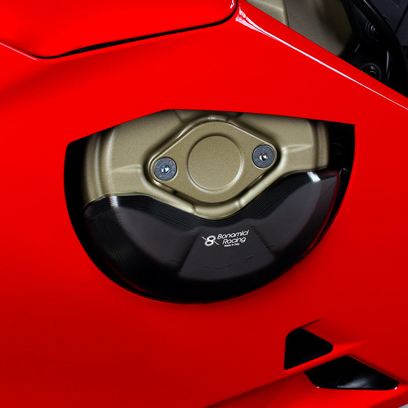 Bonamici Racing Engine Protection (Left Side) - Ducati Panigale V4 - V4S