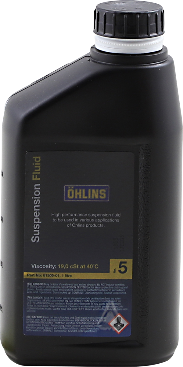 Ohlins Road And Track Suspension Fluid - 5wt - 1L