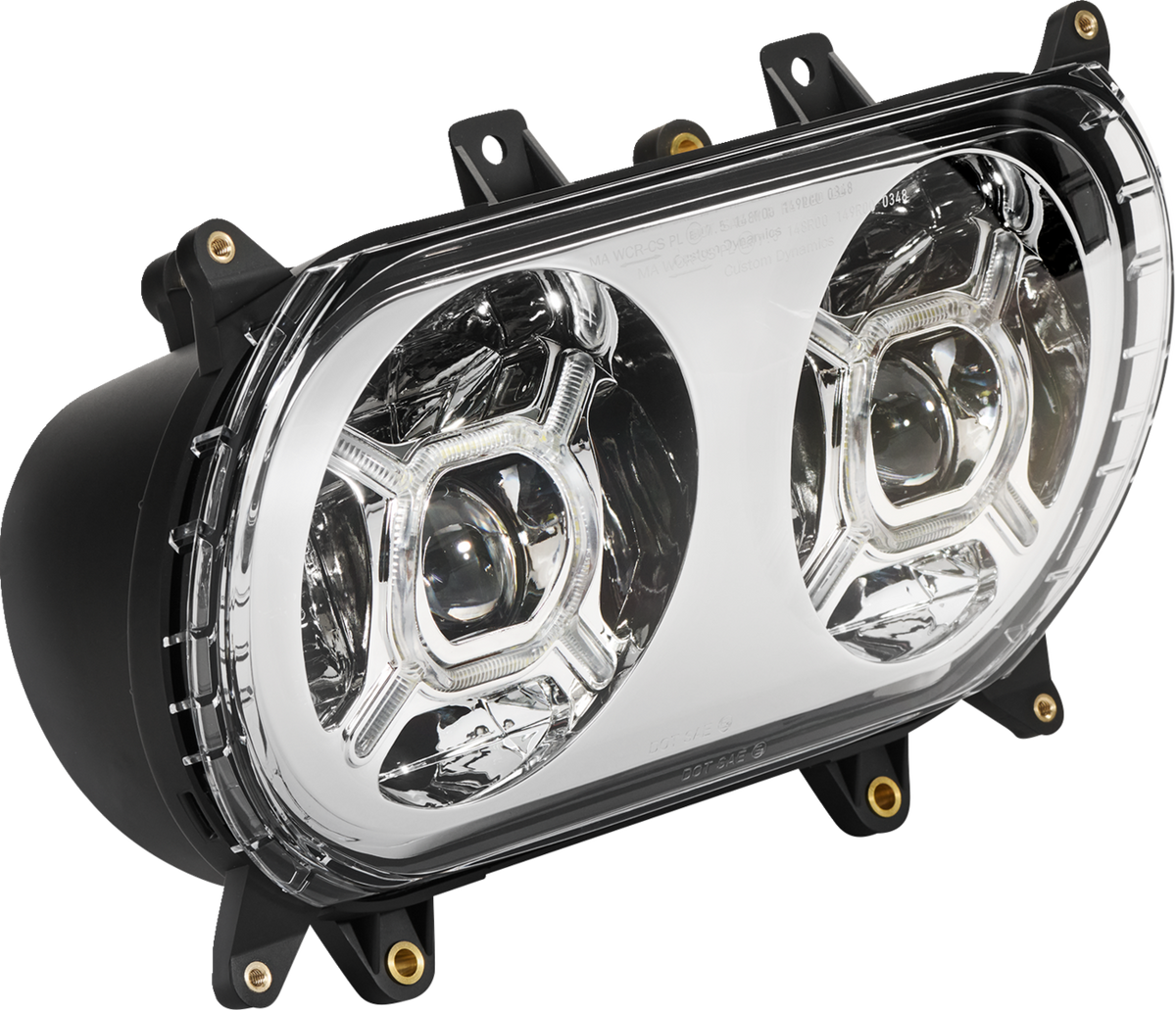 Custom Dynamics ProGLOW™ Double-X LED Headlight