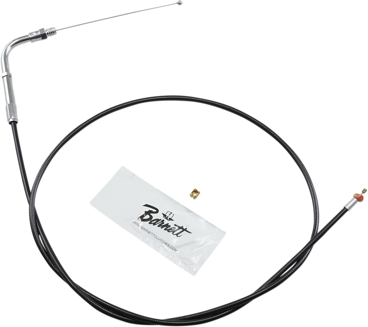 Barnett Black Vinyl Throttle Cable - +6" Size - 41" Length