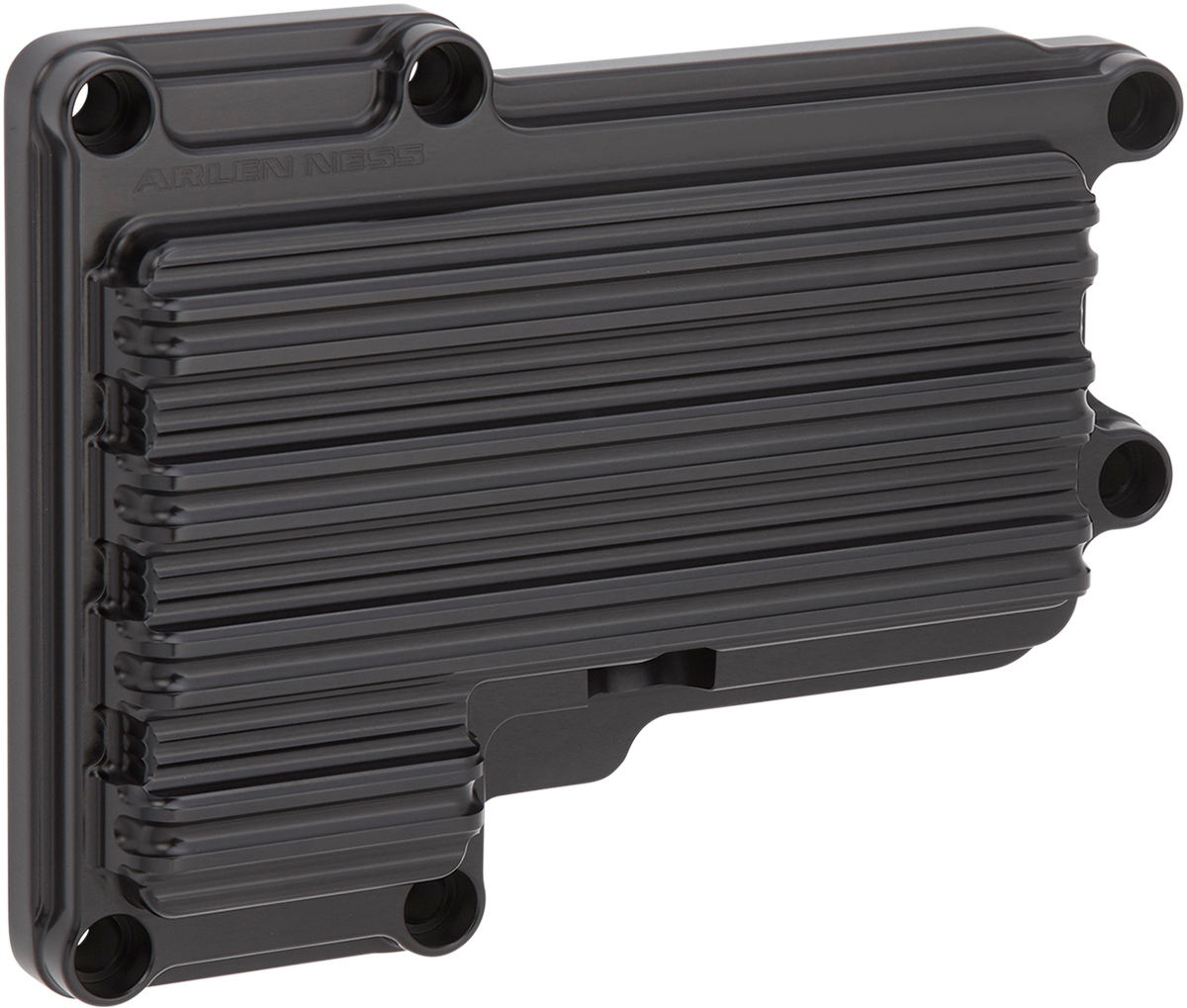 Arlen NESS 10-Gauge Transmission Top Cover - Black - '06-'17 Harley-Davidson