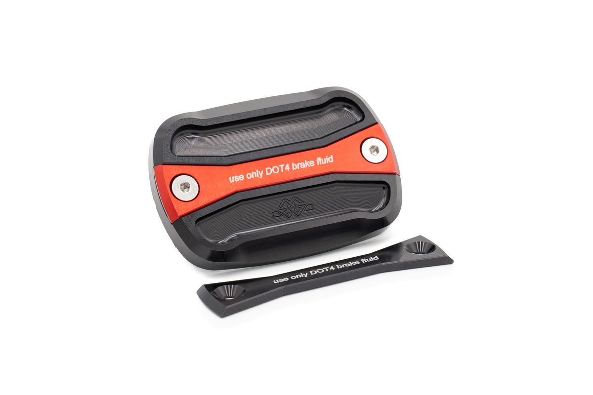 Gilles Tooling Front Brake Fluid Reservoir Cover Red