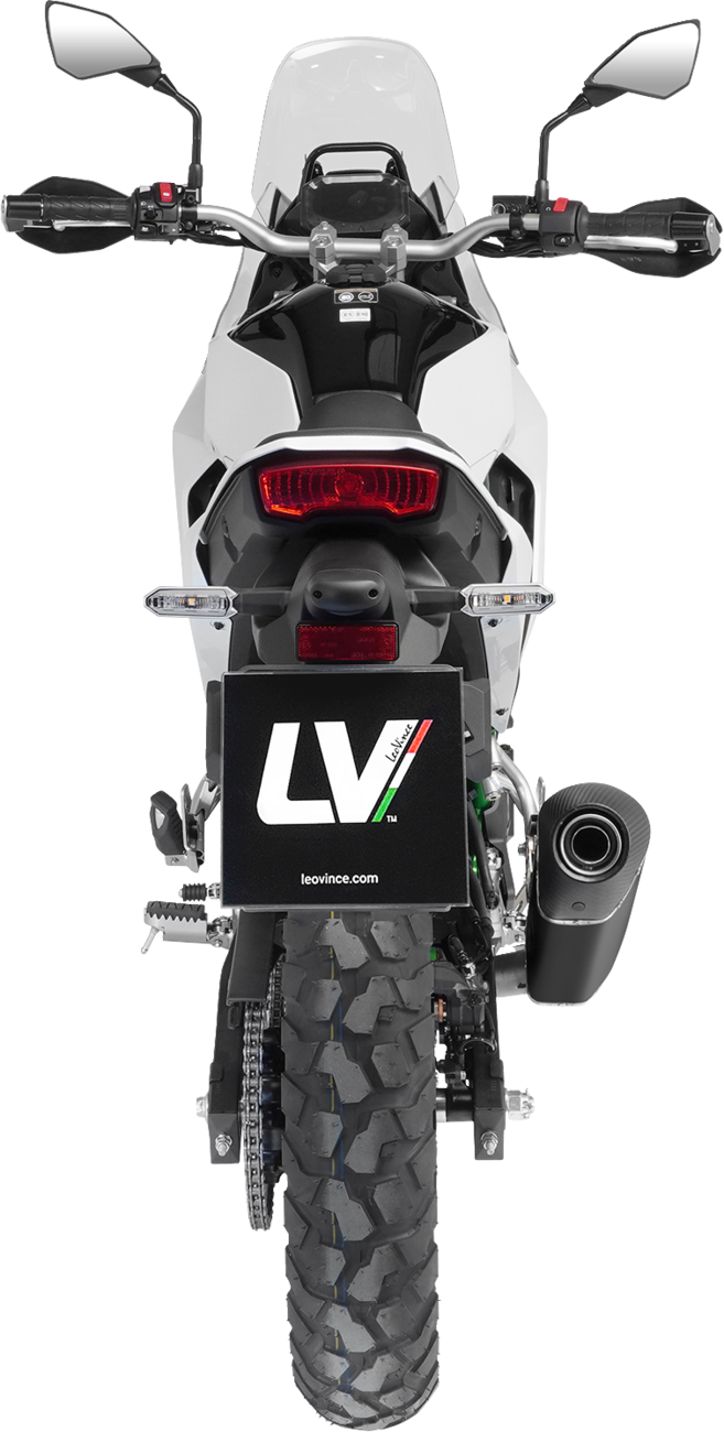 LeoVince LV-14 Slip-On Muffler - Black / Ceramic