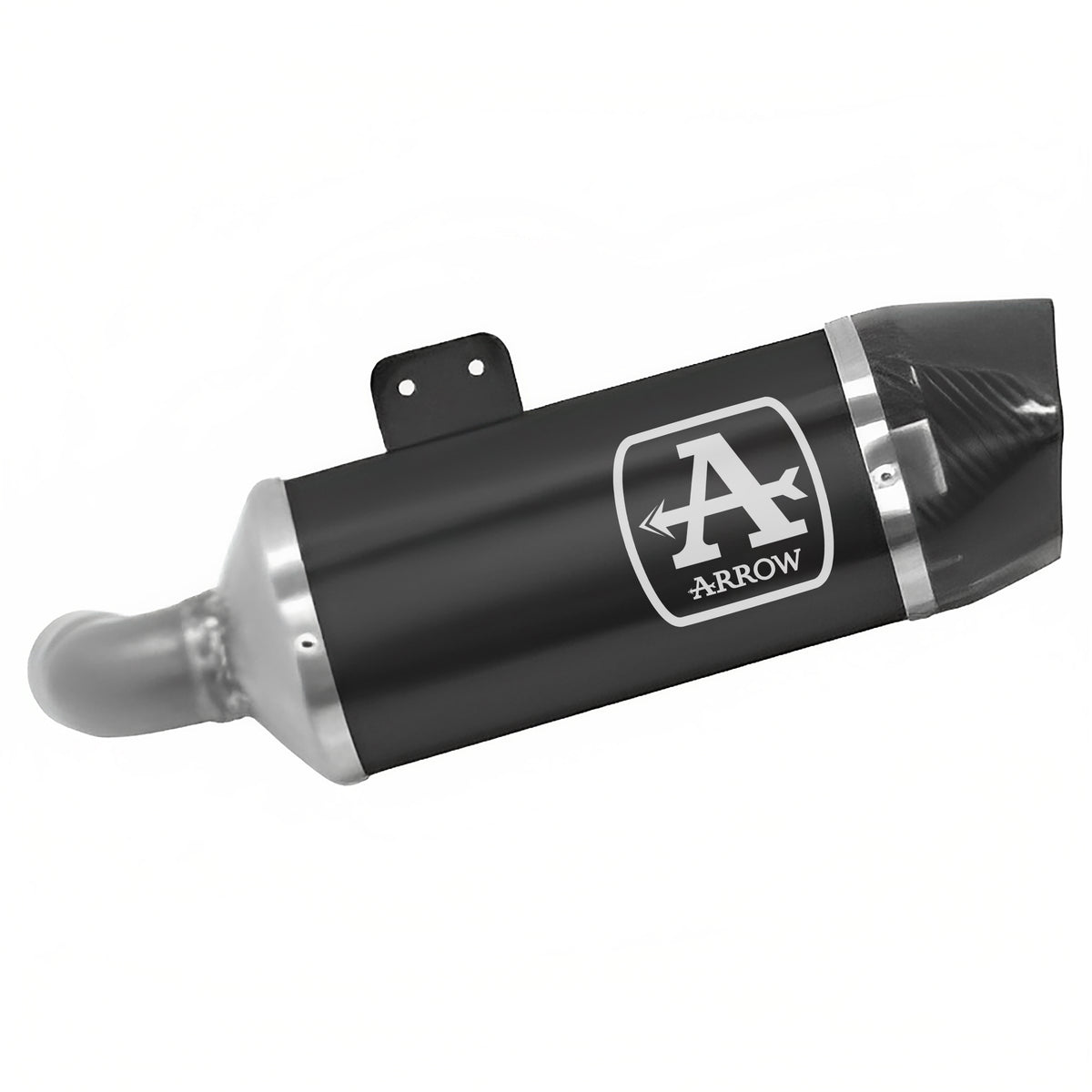 Arrow 71915AKN Indy-Race Aluminium Dark Slip On With Carbon End Cap