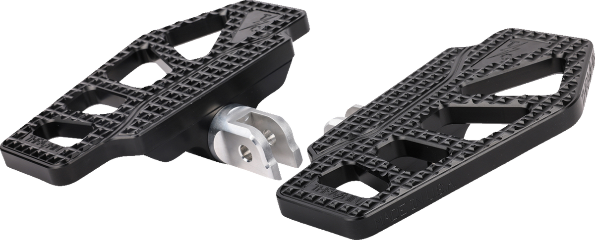 Thrashin Supply CO. Apex Mini Floorboards - Driver - Black