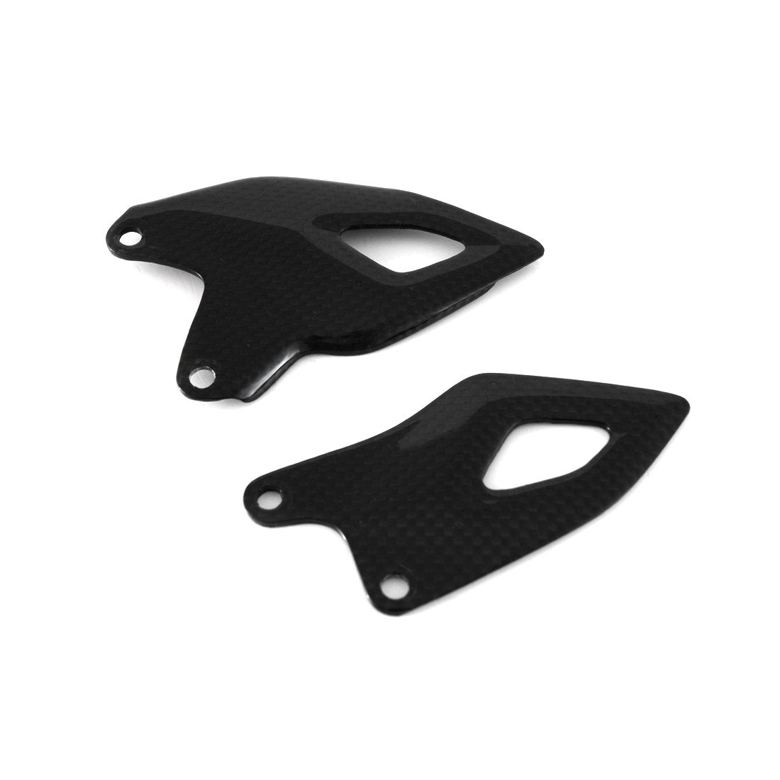 Fullsix Carbon Fiber Heel Guard Set for Panigale V4 V4S Tricolore 2025