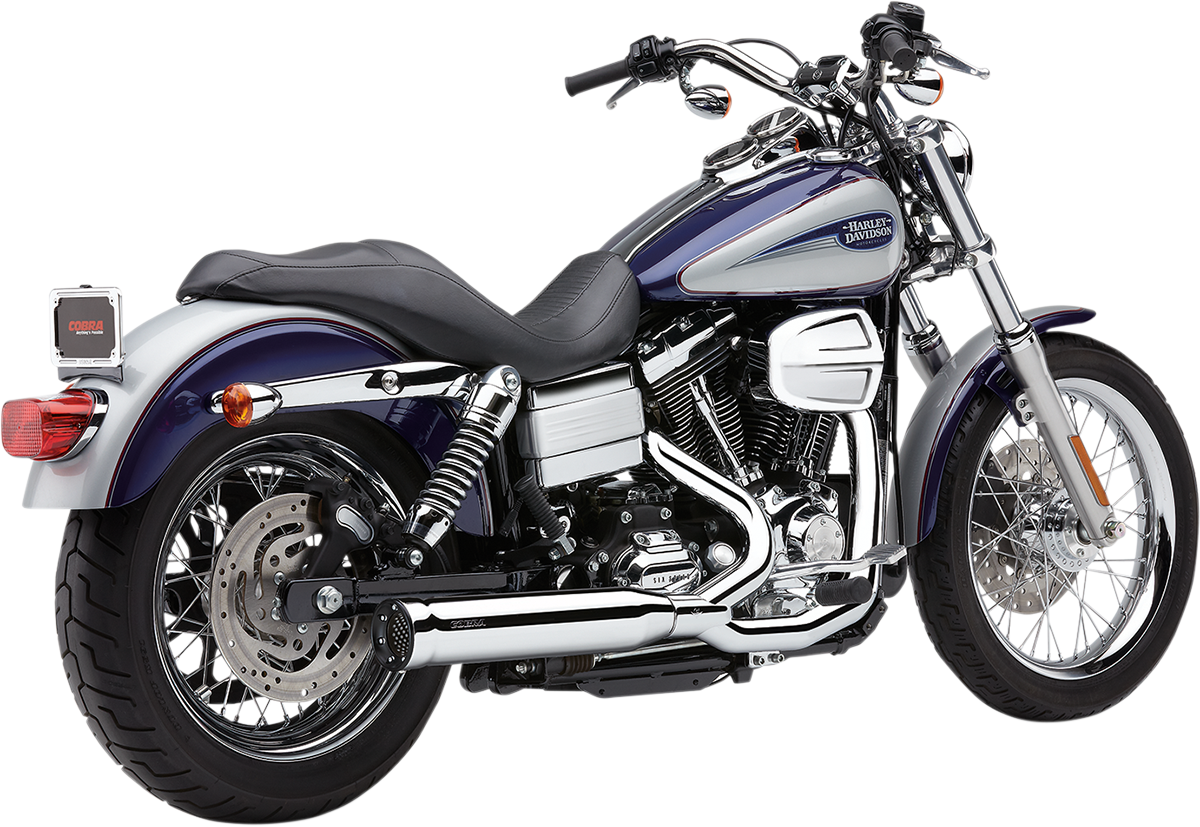 Cobra Power Pro RPT Exhaust - Chrome - '12-'17 Dyna