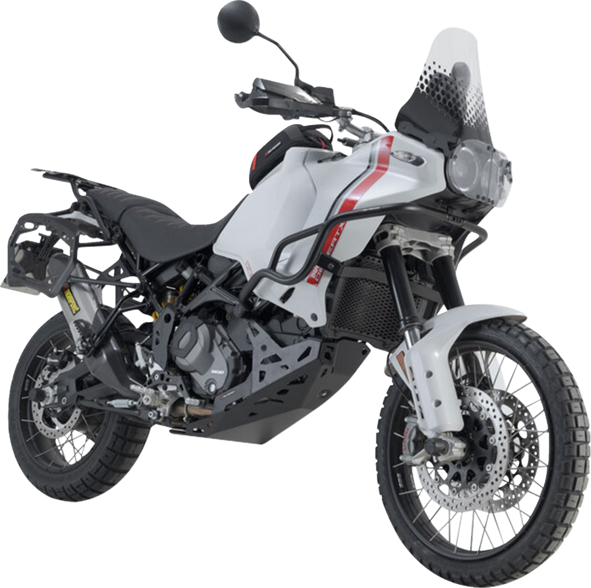 SW-Motech PRO Side Carrier - Left/Right - Black - Ducati - DesertX