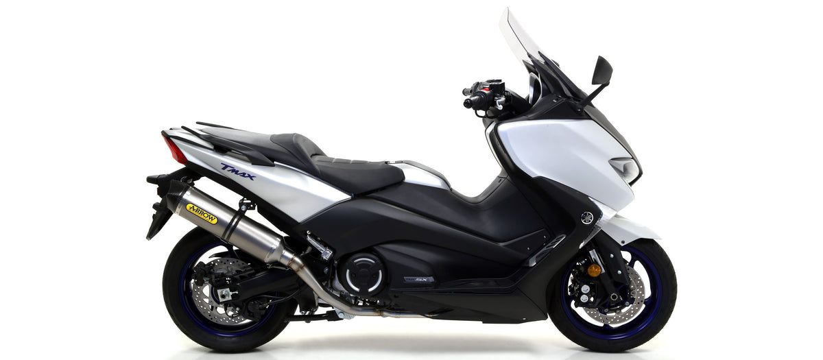 Race-Tech Titanium Slip On With Carbon End Cap