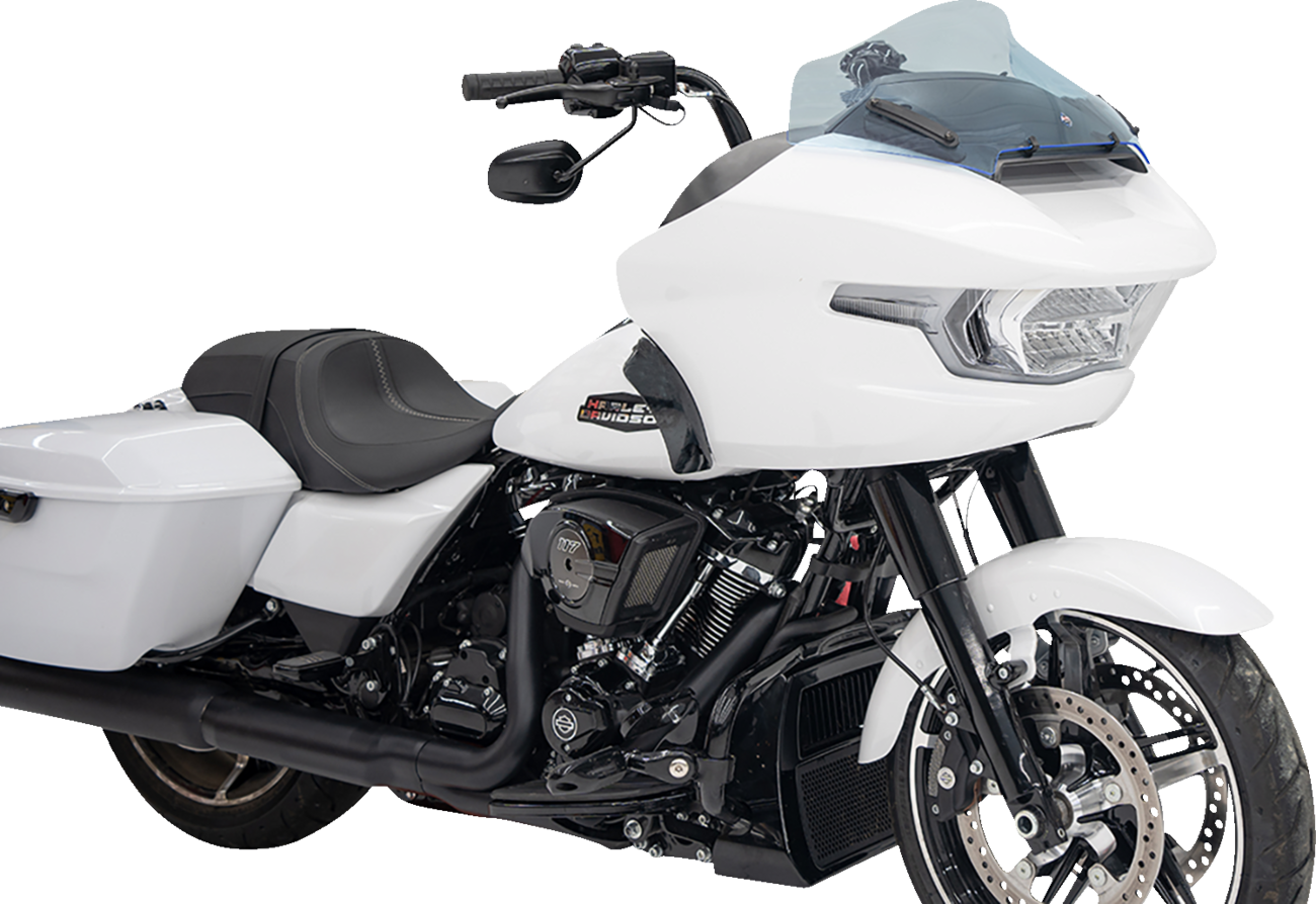 Klock Werks Ice Flare® Windshield - 10" - Blue Ice - '23-'25 FLTRX