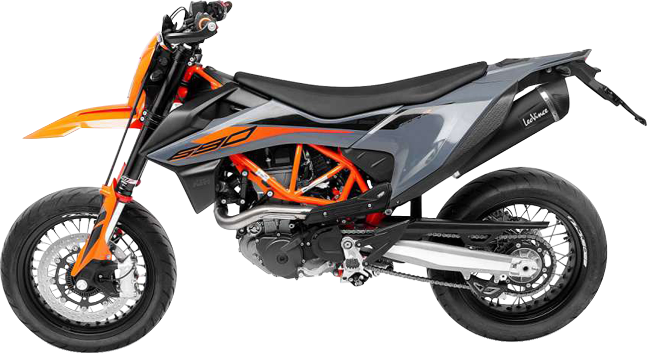 LeoVince Heat Shield - KTM 690 - Carbon Fiber