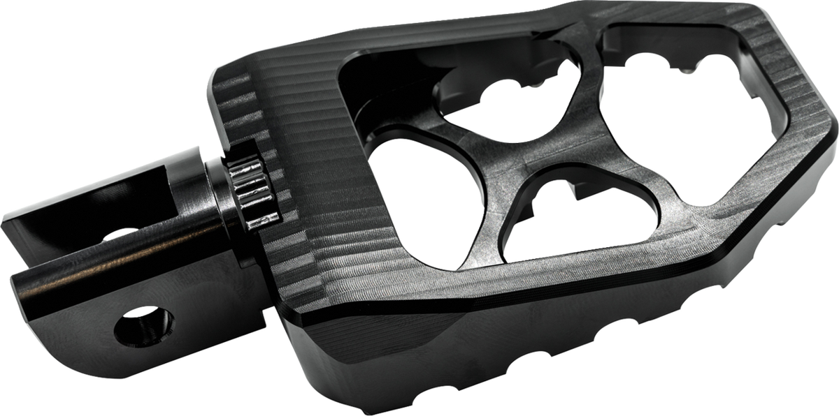 Burly Brand MX Evolution Driver Pegs - Black - Softail