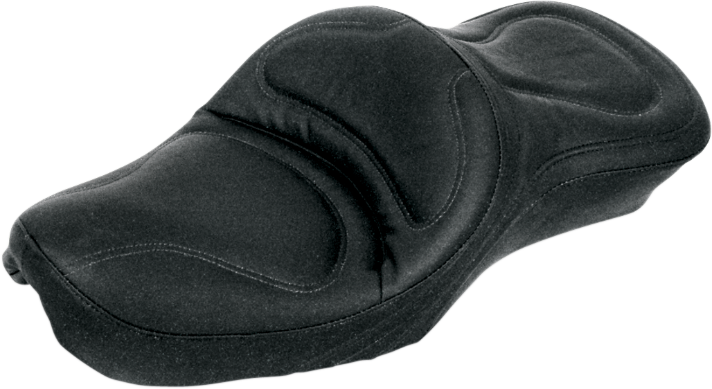 Saddlemen Seat - Explorer™ - Without Backrest - Stitched - Black - FXST/FLST '84-'99