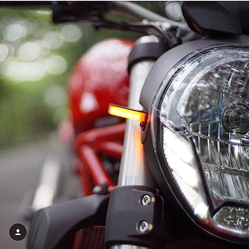 NRC Ducati Monster 1100 Front Turn Signals (2009 - 2013)