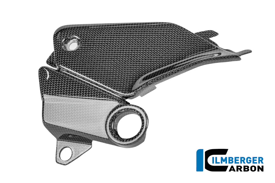 Ilmberger Carbon Lower Tank And Frame Cover Left Ducati Panigale V4 2025-2026 - Gloss / Plain