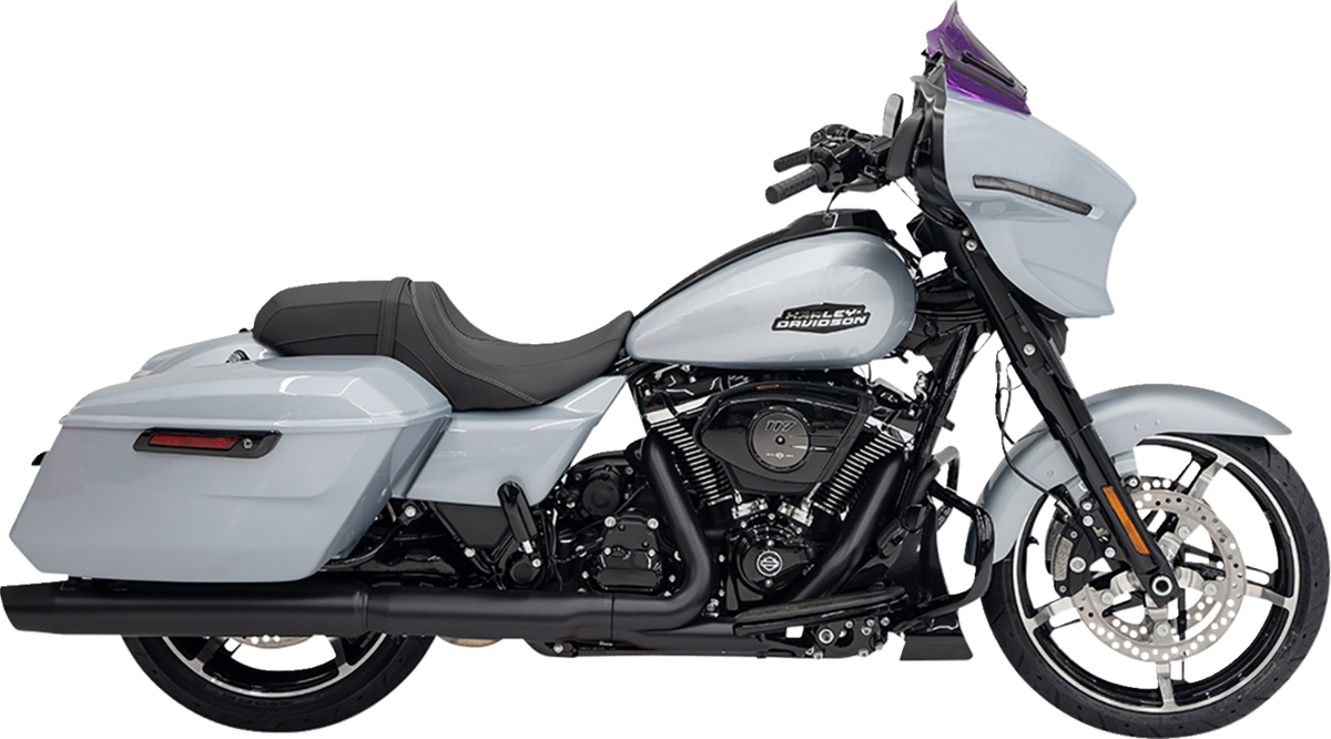 Klock Werks Kolor Flare® Windshield - 8" - Purple - '23-'25 FLHX
