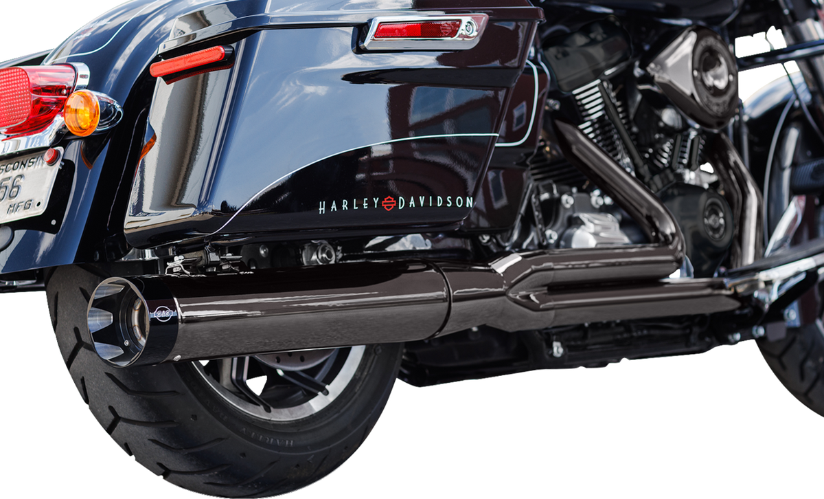 S&amp;S Cycle 2-Into-1 Sidewinder® Exhaust System - Lava Chrome - 50-State - M8