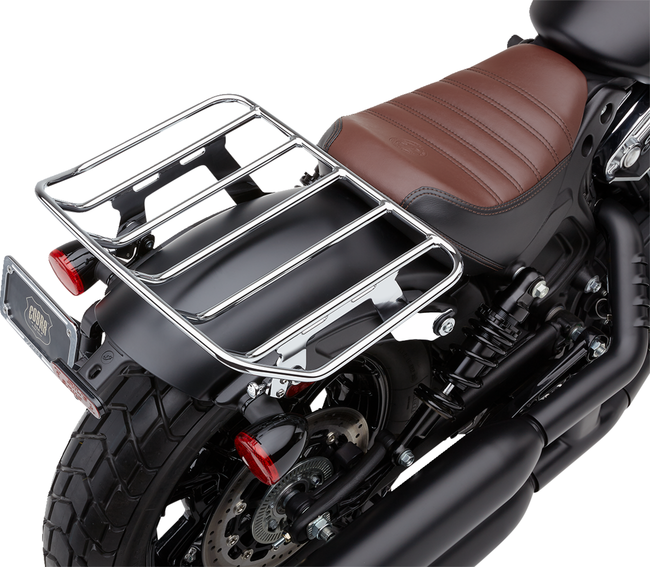 Cobra Detachable Luggage Rack - Chrome