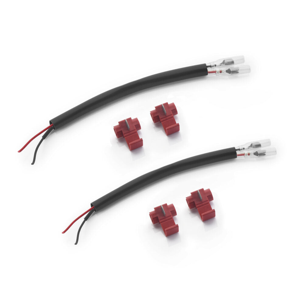 Rizoma Wiring Kit With Resistors For Turn Signals - Black / Front / Rear