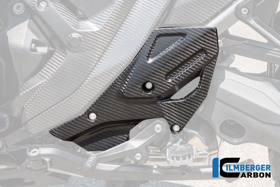 Ilmberger Carbon Heel Guard Left BMW R 1300 GS Adventure - Matte / Twill