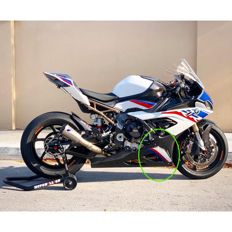 Motomillion BMW S1000RR Belly Pan Side Panel Sticker for S1000RR K67