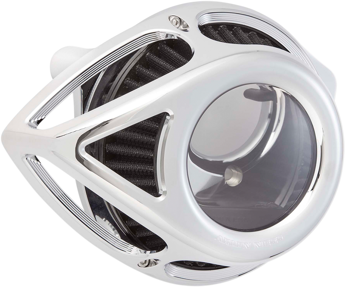 Arlen NESS Clear Tear Air Cleaner Kit - Chrome