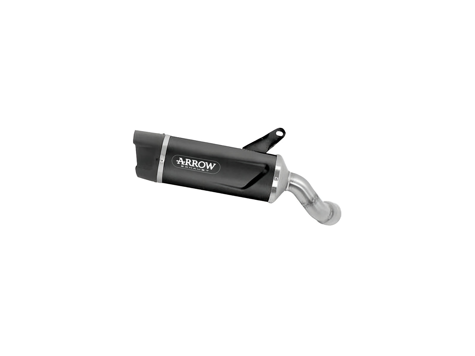 Arrow 71987AKN Indy Race Evo Aluminium Dark Slip On With Carbon End Cap