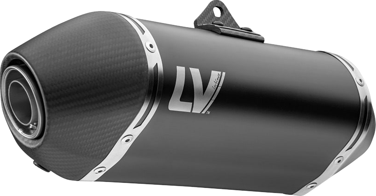 LeoVince LV-14 Slip-On Muffler - Black / Ceramic
