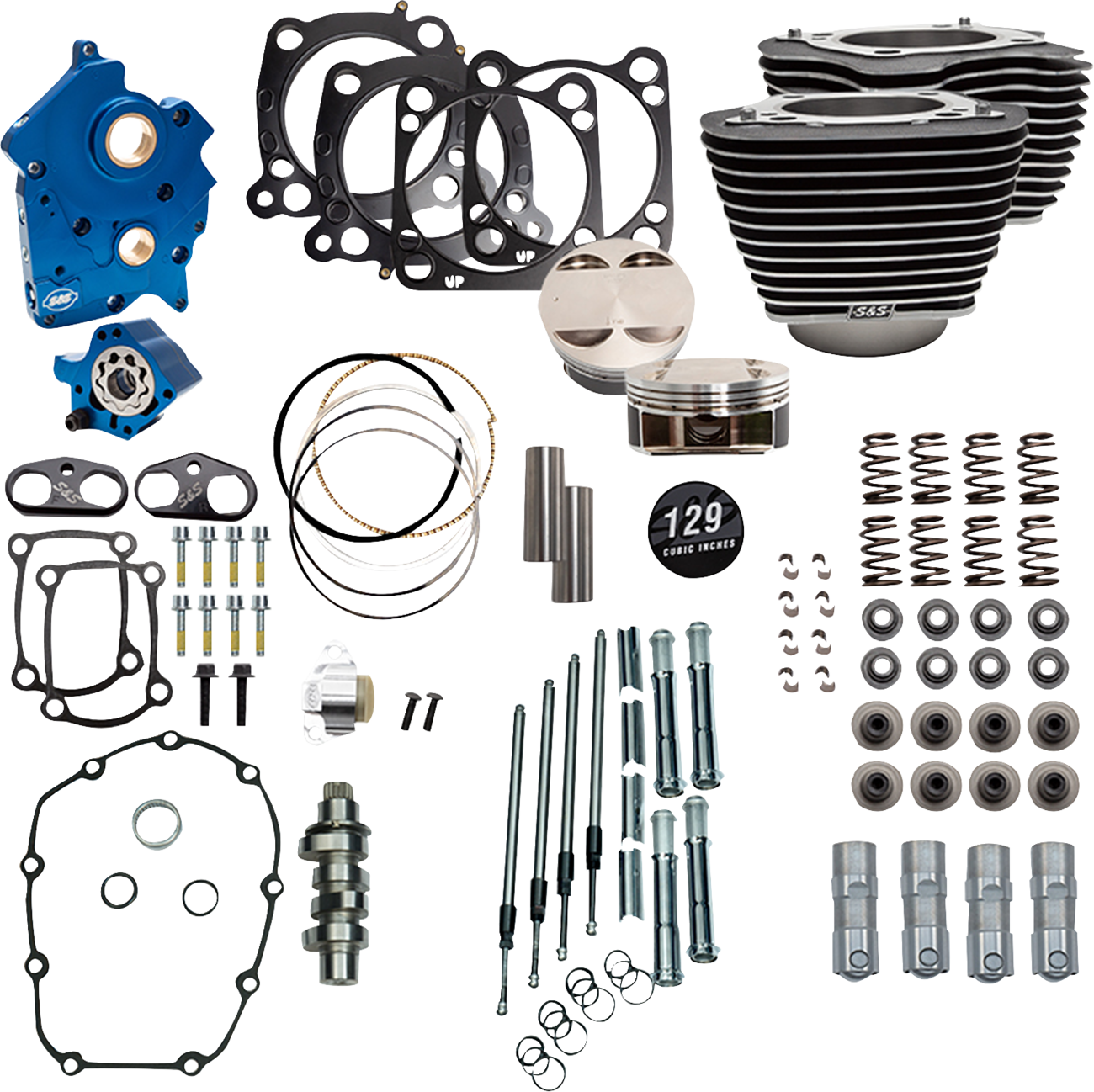 S&S Cycle 129" Power Package For M8