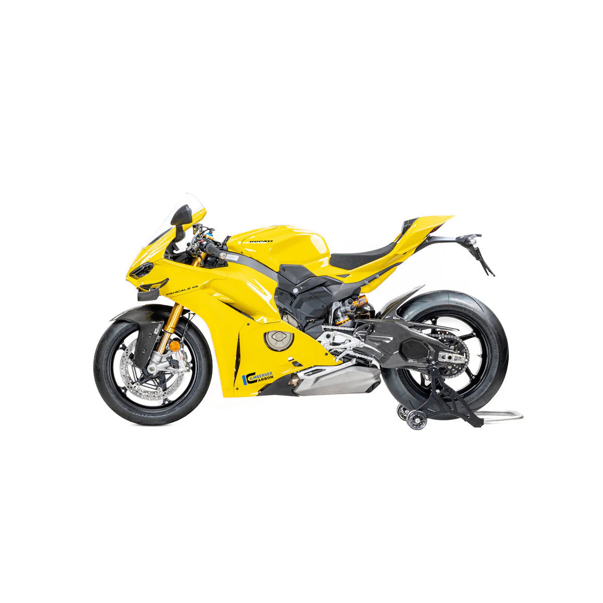 Ilmberger Carbon Fiber Swingarm Cover Set For Ducati Panigale V4 V4S Tricolore