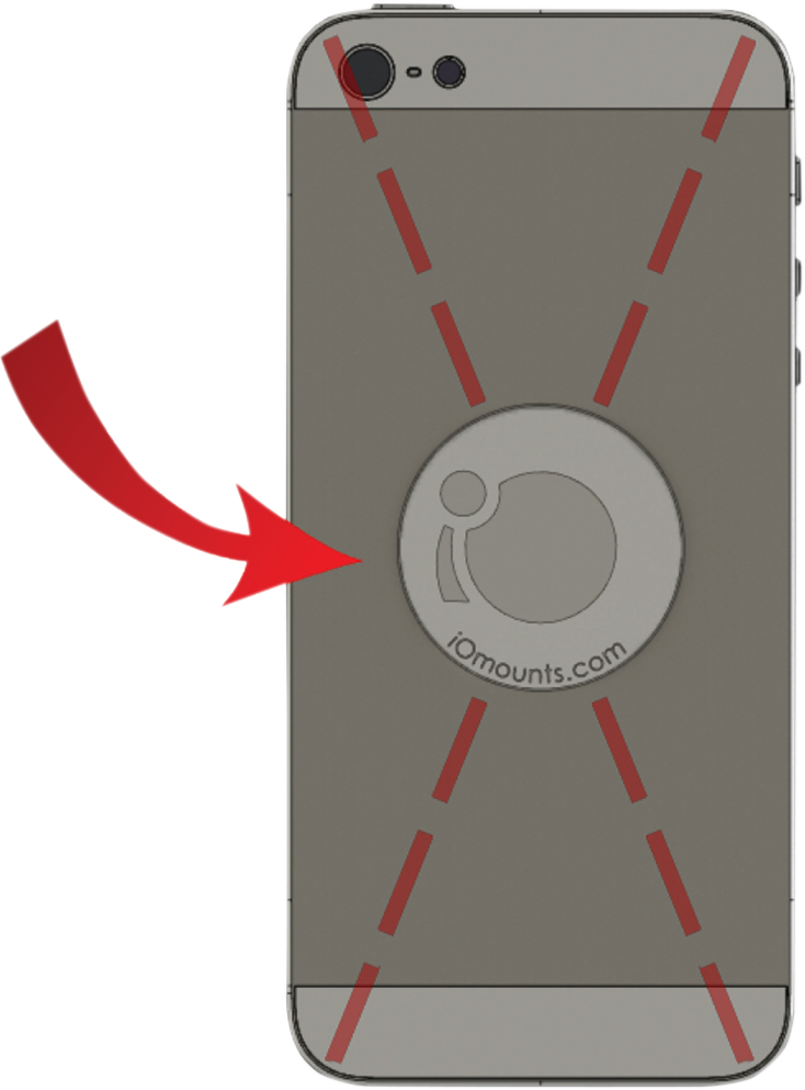 Klock Werks Replacement iOadapt Disc - No Inductive Charging