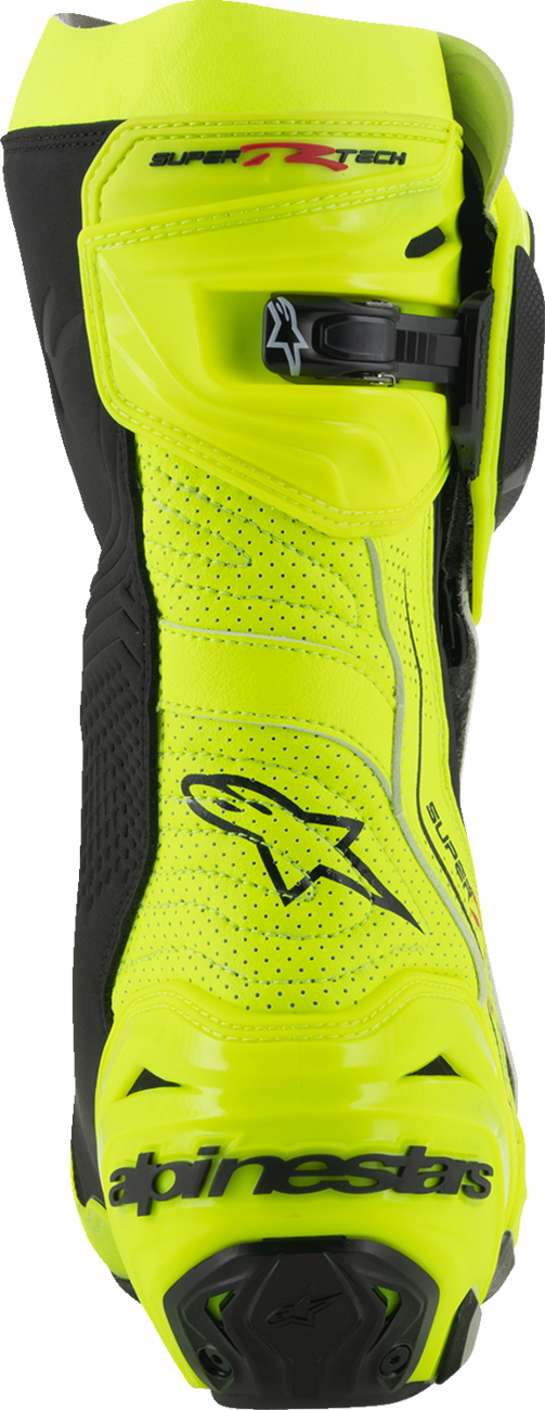 Alpinestars Supertech R Vented Boots - Fluorescent Yellow/Black - US 6.5 / EU 40