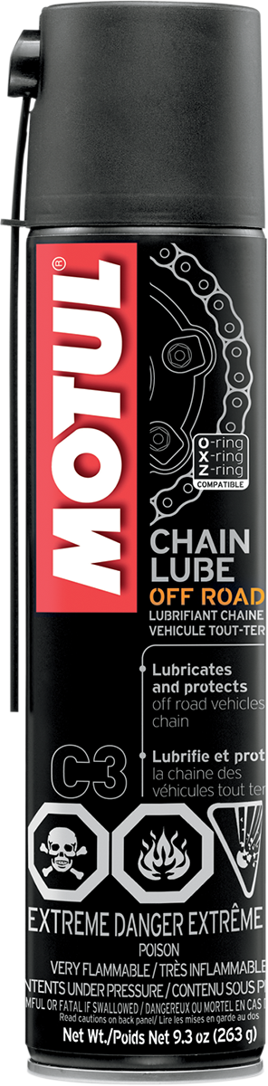 Motul Off-Road Chain Lube - 9.3 Oz. Net Wt. - Aerosol