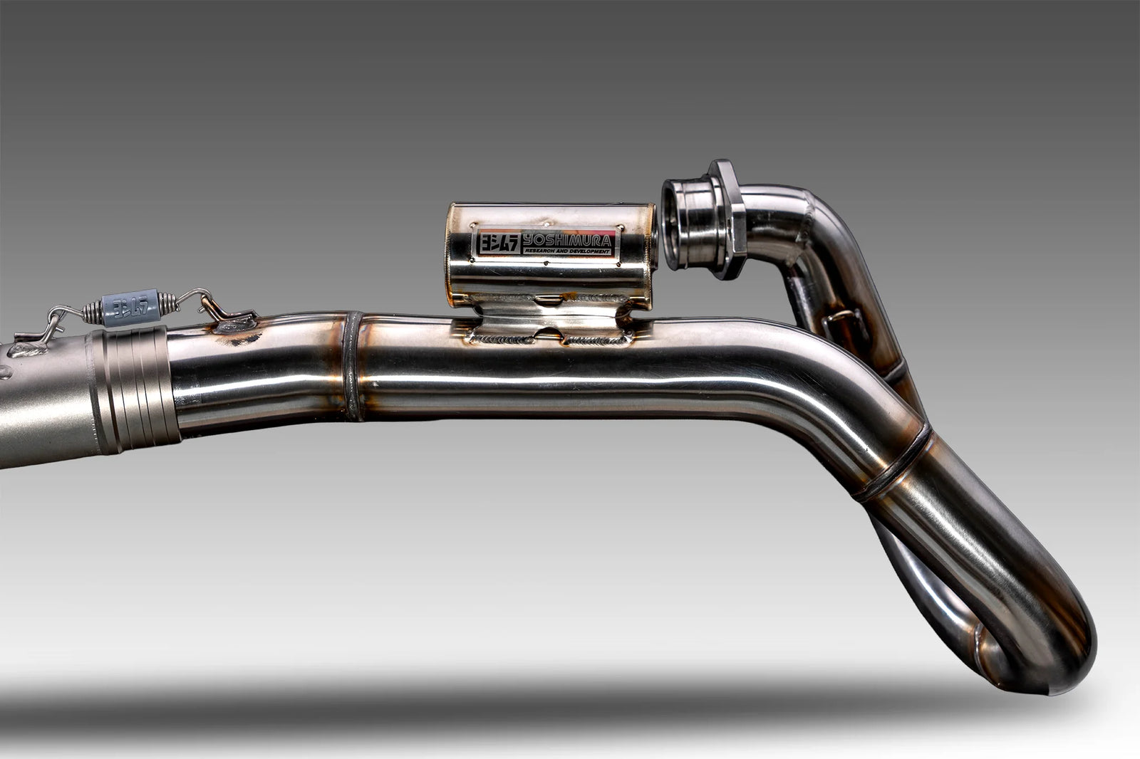 Yoshimura KX450/X 24-26 RS-12 Stainless Full Exhaust, W/ Stainless Muffler