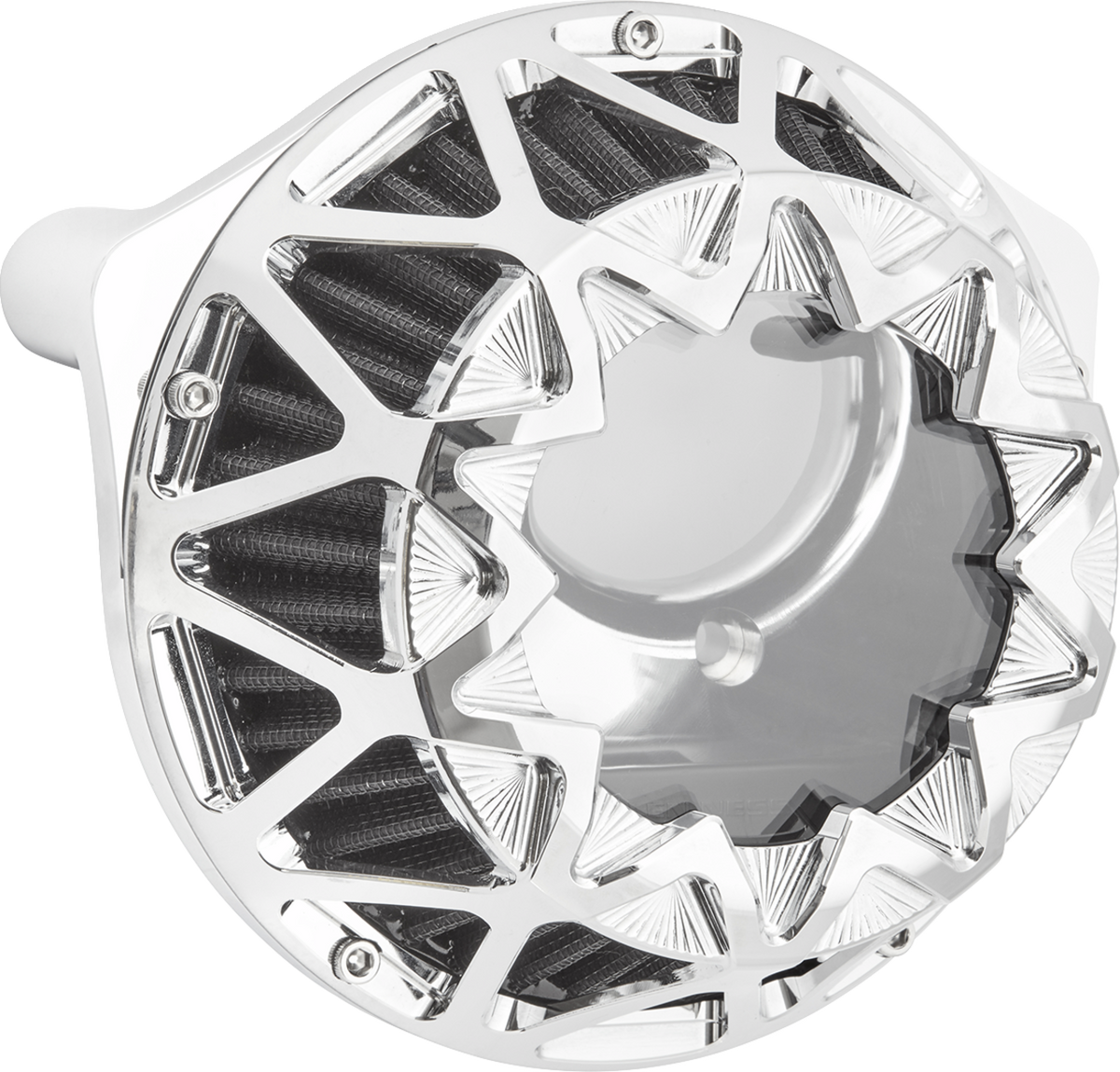 Arlen NESS Crossfire Air Cleaner - Chrome