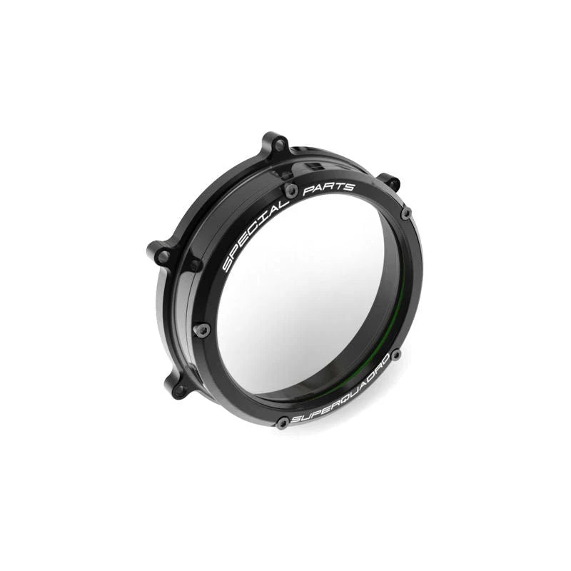 Ducabike DBK Clear Clutch Cover For Ducati Panigale V2 - Black/Black