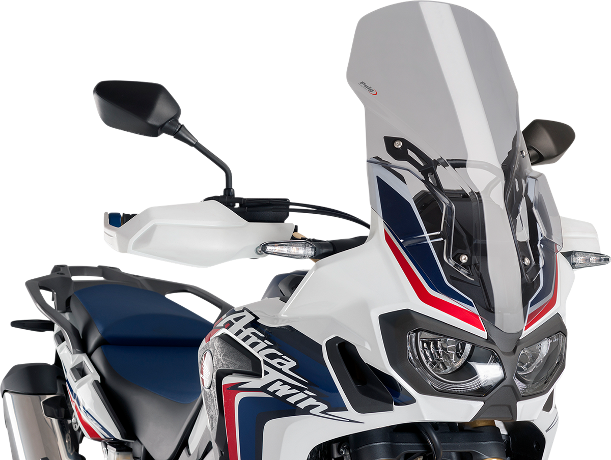 PUIG HI-Tech Parts Touring Windscreen - 23-1/4" - Smoke - CRF1000L