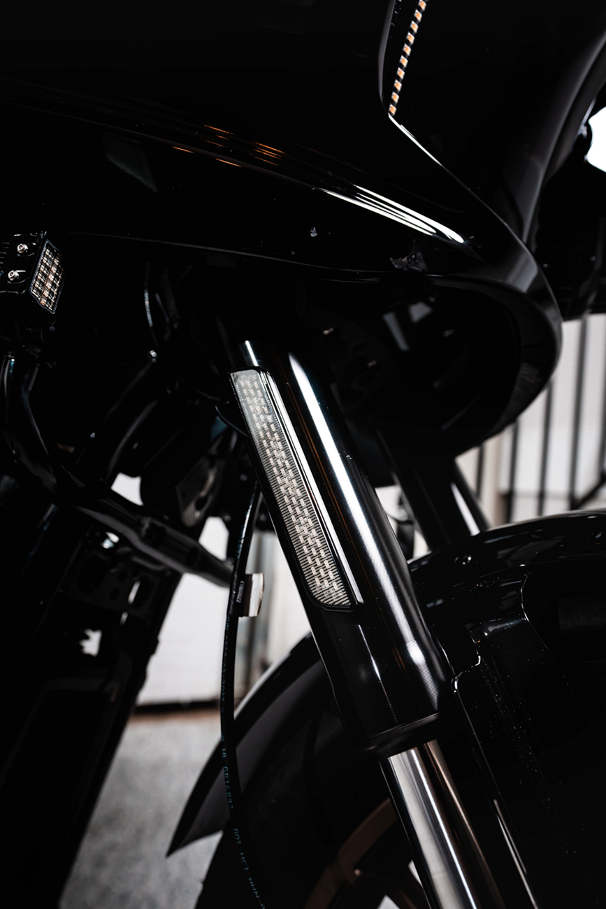 Custom Dynamics Front Fork LED Reflector Replacements