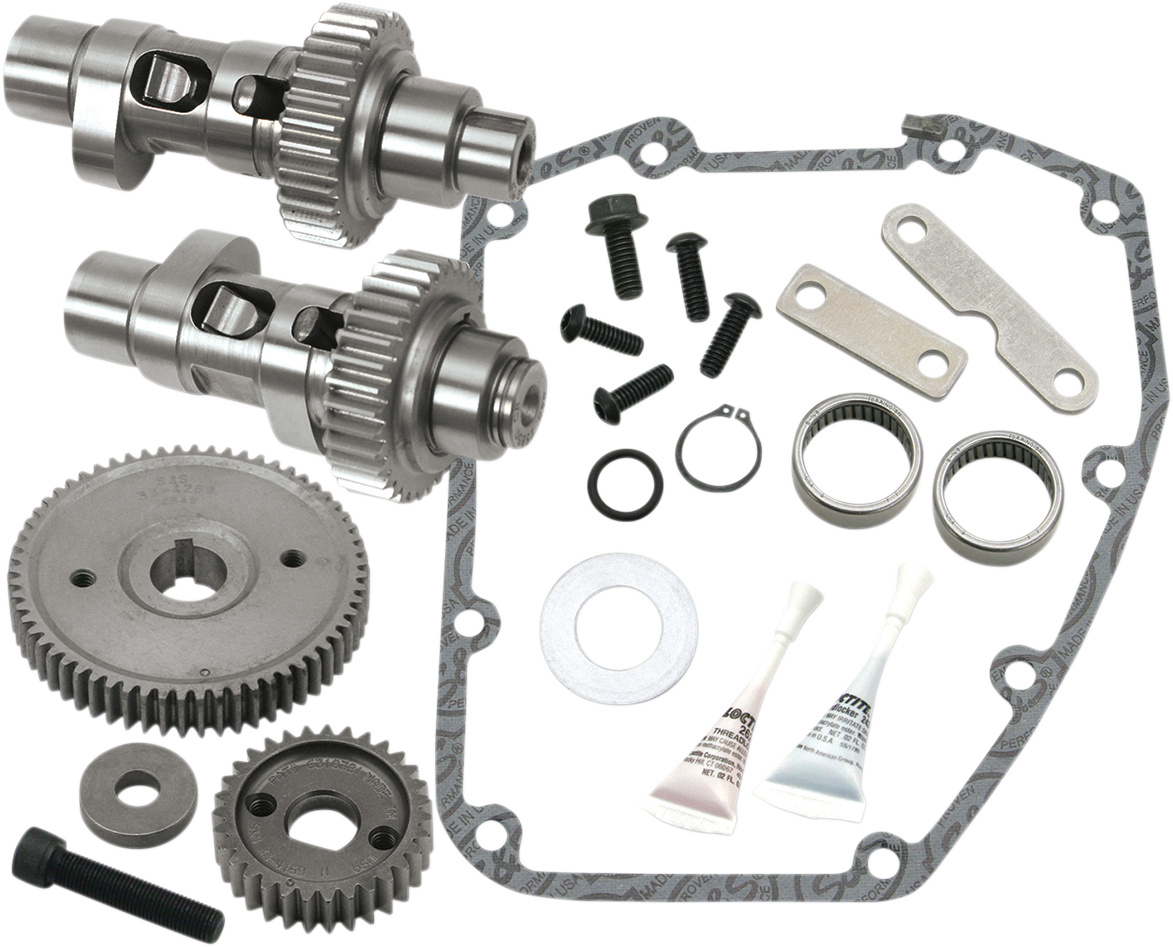 S&S Cycle Camshaft - Easy Start - 557 Gear Drive - Twin Cam '07-'17 | Dyna '06