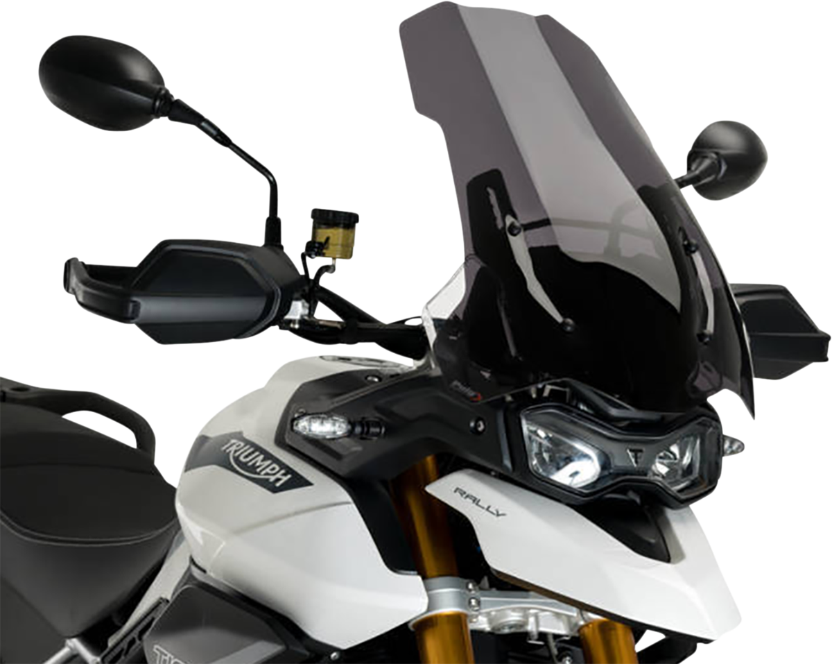 PUIG HI-Tech Parts Touring Windscreen - 22" - Clear - Triumph