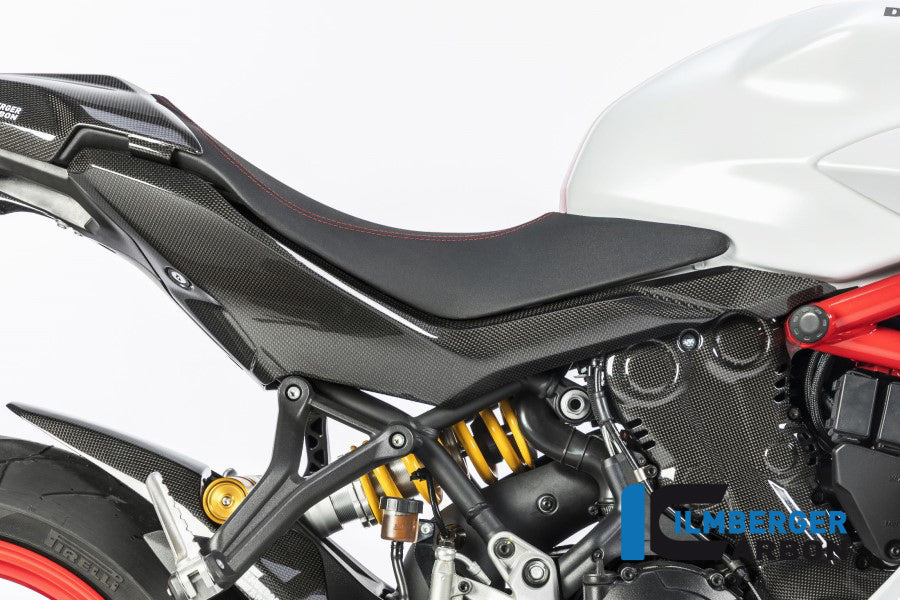 Ilmberger Carbon Underseat Side Panel Right Glosscarbon Ducati Supersport 939 - Gloss