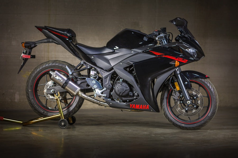 M4 Exhaust 2015-R3 Full System Titanium Canister
