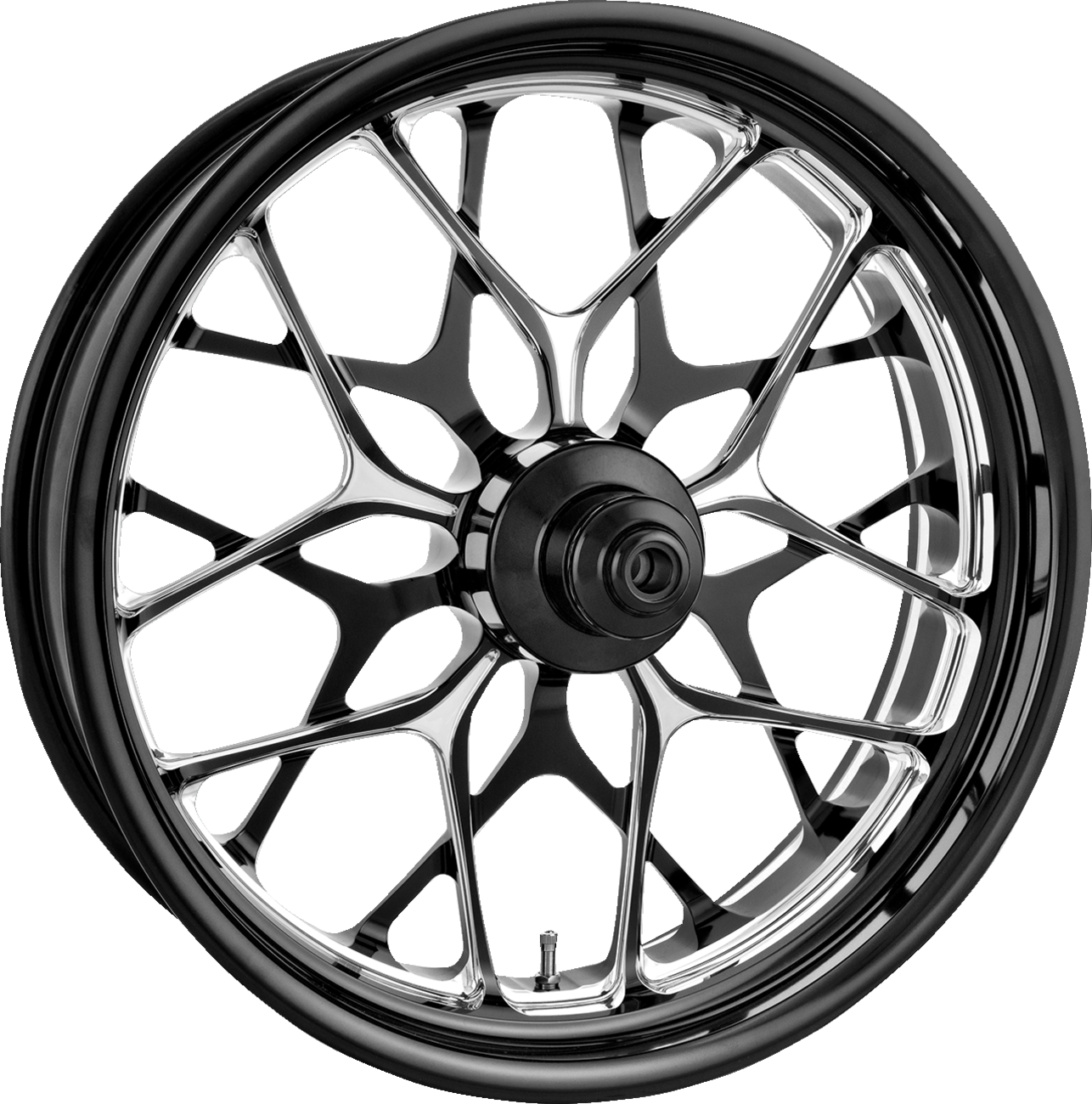 Performance Machine (PM) Wheel - Galaxy - Rear - Single Disc/With ABS - Platinum Cut™ - 18x5.5