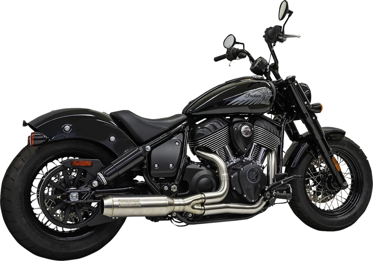 Bassani Xhaust 2-Into-1 Exhaust System - Stainless Steel