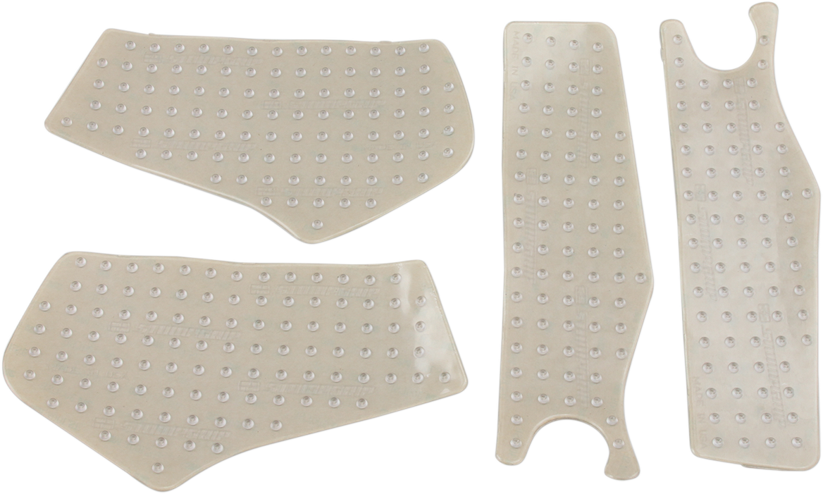 StompGrip Tank Grips - Volcano - Clear - Honda - CRF '17-'20