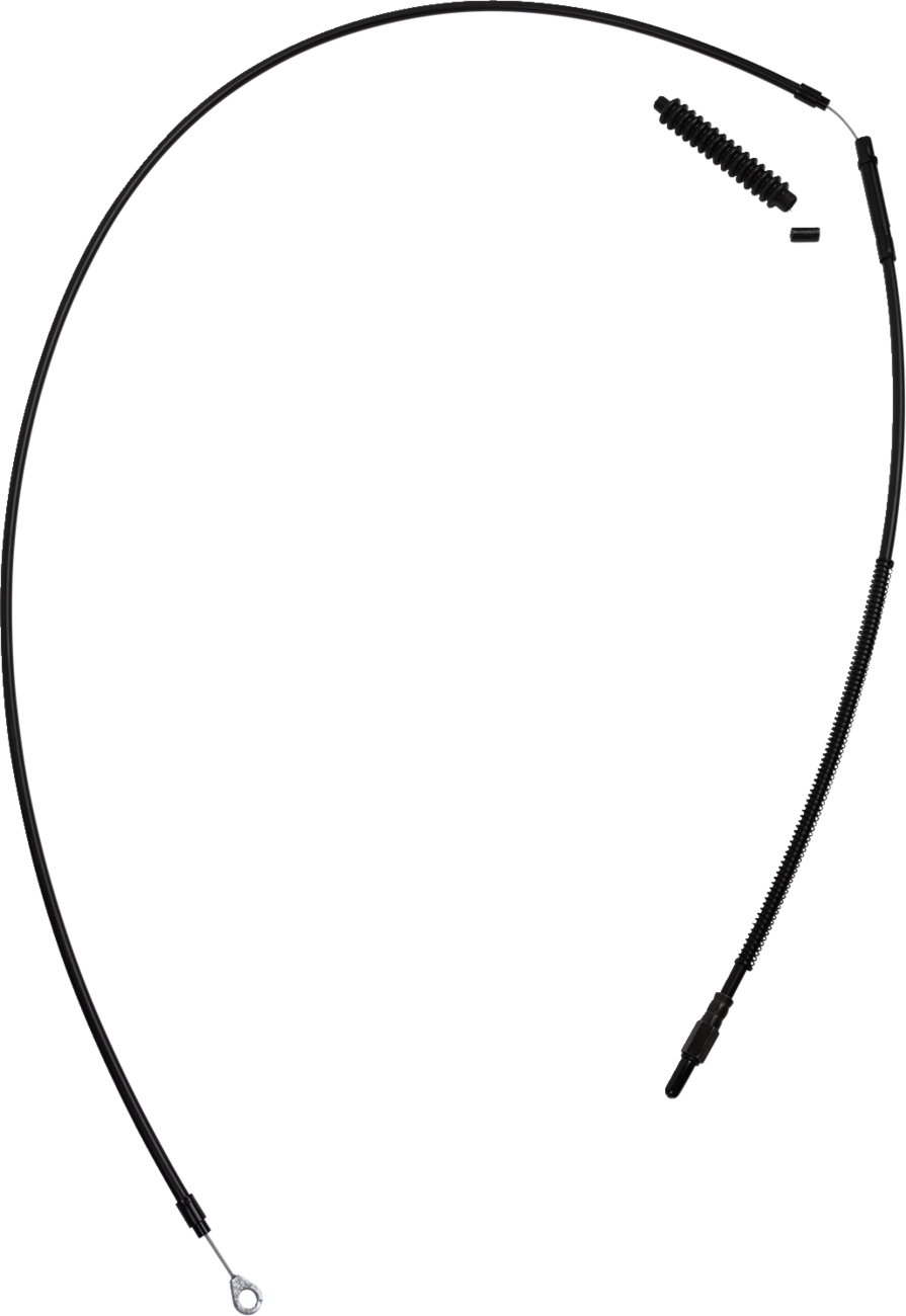 Barnett High-Efficiency Stealth Clutch Cable - +10" - '21-'24 Touring/Trike