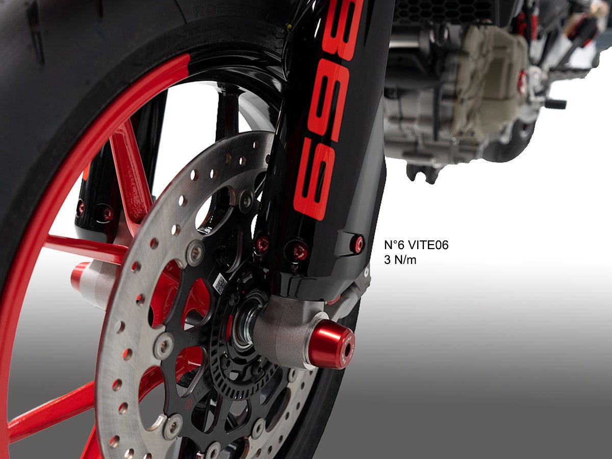 Ducabike DBK KVT83 - Hm 698 Front Fork Covers Screws Kit