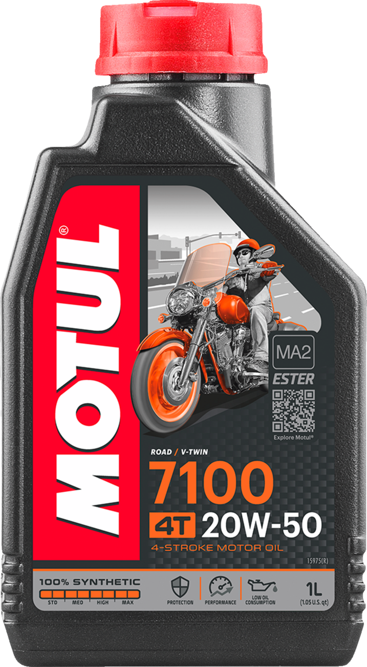 Motul 7100 4T Synthetic Oil - 20w-50 - 1L