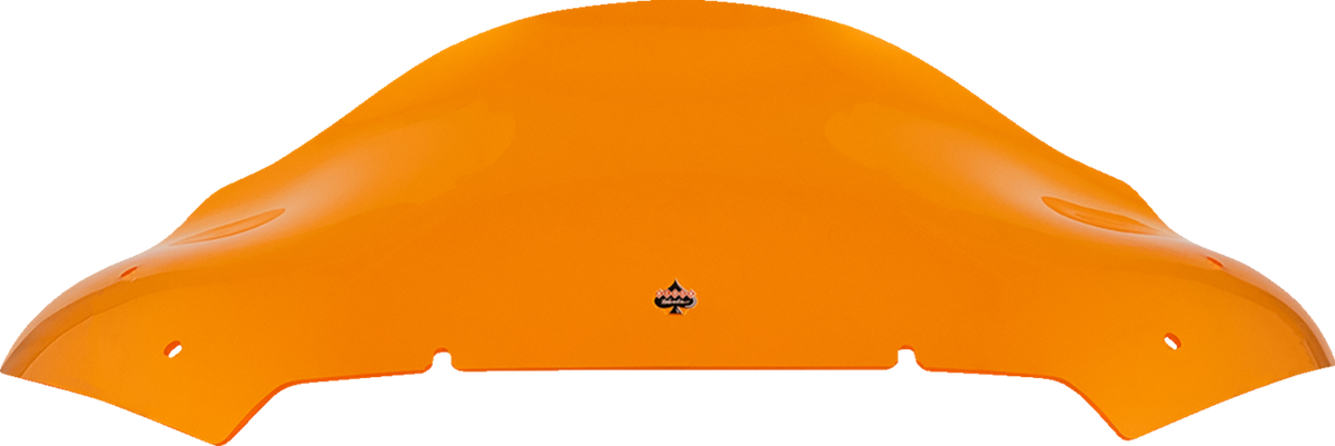 Klock Werks Kolor Flare® Windshield - 10" - Orange - '23-'25 FLTRX